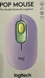 NEW Logitech POP Wireless Mouse w/ Emoji Blast Bluetooth Optical - Various Color