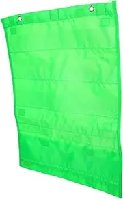 Angoily Clear Wall File Holder With Multiple Pockets Classroom Management Pocket For Card Storage Easy-to-install Hanging Organizer