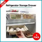 5X Refrigerator Storage Fridge Food Egg Box Rack Drawer Shelf Kitchen Organizer