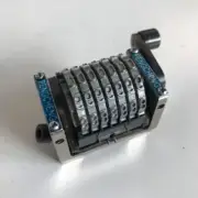 7 digit numbering machine press printing encoder wheel rotates reversely NEW
