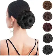Hairpiece Hair Buns Hair Pieces Synthetic Hair Chignon Extension Tress Claw In Ponytail Hairpiece Daily Use(4)