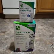 OneTouch Verio Flex Blood Glucose Monitoring System + Delica Plus Lancets (100)