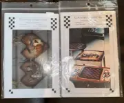 2 Country/Primitive Painting Pattern Packets, Maxine Thomas Checker Friends