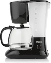 [Tristar] CM-1245 Coffee Machine with 1.25 L Capacity - for 10-12 Cups, Also for Camping, Black