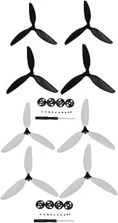 Three-blade Propeller for D-JI Mavic Mini/Mini 2/Mini SE Drone Light Weight Props Blade Replacement Wing Fans Parts Accessories(MIX 8pcs)