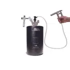 Black 3.8L Insulated Mini Keg Pressurized Craft Beer Dispenser Picinc Pluto Gun