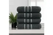 Amor Classic Face Washer 4 PCS 650GSM Dobby Stripe Super Soft Premium Cotton