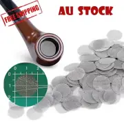 30 Smoking Pipe Screen Stainless Steel Tobacco Accessories Metal Filters Smoke