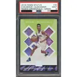 NBA雷霆一哥字母弟2018 PANINI STATUS GREEN RC 鑑定卡PSA9(平行綠)