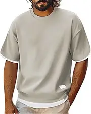 [Generic] Graphic T Shirt Men Rapper Slim Fit Patterned Shirts Short Sleeved Blue Funny Naughty Shirts White Personalised Country Classics Slim Fit Patterned Floral Quick Dry Tops