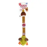 Gigwi Crunchy Plush Friends Duck Dog Toy - Medium