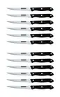 12x Steak Knives Dinner Set Stainless Steel Sharp Serrated Knife