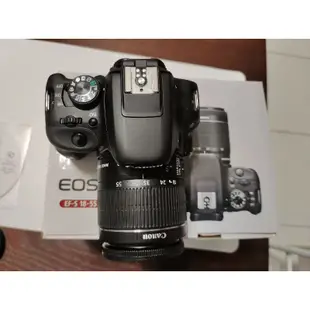 二手單眼相機-canon eos 100d,搭18-55二代鏡頭，最輕巧單眼相機，僅370g，新手入門推薦