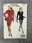 Very Easy Very Vogue Pattern 8235 - sz 12-14-16 UNCUT suit jacket blazer skirt
