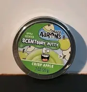 Crazy Aarons Scentsory Putty Crisp Apple Ages 3+ NEW Sealed Scented .7 Ounce