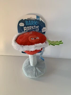 Bark Box Barktic Chill Cranberry Cranbrrry Cocktails Christmas Dog Toy NWT