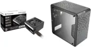 Cooler Master MasterBox Q300L Micro-ATX Tower with Magnetic Design Dust Black