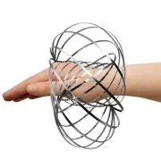 Essentially Yours Kinetic Educational Spring Flow Ring Toy-Interactive 3D Shaped