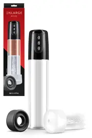 nsnovelties Enlarge Atlas 11.6" Penis Pump Set with Cock Ring & Masturbator Sleeve