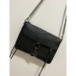 REBECCA MINKOFF CLUTCH MAC 大款 金屬鏈 真皮 流蘇 側背包 單肩包 流蘇包 三色