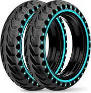 Pack of 2 50/75-6.1 E Scooter Tyres, 8.5 Inch Solid Rubber E-scooter Tyres for Xiaomi 3 Lite/3/Pro 2/1s/M365