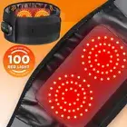 Infrared Heating Massager Back Support Lumbar Lower Back Brace Belt Pain Relief