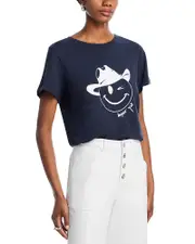 Cinq a Sept Bonjour Y'all Smiley Tee