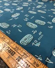 New Vintage Milton C Blum Design Cotton Fabric