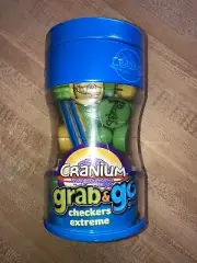 Cranium Grab Go Checkers Extreme Travel Board Game