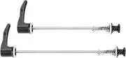2 PCS Mountain Cycle Quick Release Skewers, Ti Alloy Cycling Axle Skewers, Lightweight Cycle Quick Release Axle, Adjustable Cycle Front Rear Skewer for Cycling