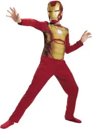 Iron Man 3 Mark 42 Marvel Comics Superhero Fancy Dress Halloween Child Costume