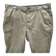 Brooks Brothers Chino Clark Mens Pants Beige Size 36x32* Cotton Office