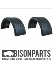 +155/70R12 TYRE SIZE MUDGUARD / MUDWING J01SE SINGLE WHEELS (PAIR) BP83-010