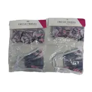 Face Mask and Headband Set Matching Pink Tie Dye Print NEW Adult Size (2-PACK Ma