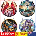 Suncatcher Window Wall Hanging Ornament with Chain and Hook Acrylic Waterproof A