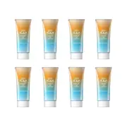 Rohto Mentholatum - Skin Aqua Tone Up Essence Latte Beige SPF50+ PA++++ - 80g (8ea) Set