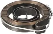 uxcell Drill Press Spring Drill Press Quill Feed Return Coil Spring Assembly Spring Steel Chemical Blackening Finish 680mm Expand Long 34 x 6 x 0.65mm 1 Pcs