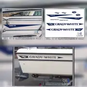 Grady White-Sailfish 25 Hull Replacement Decals Set