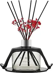 [Beautyflier] Car Fragrance Holder Compatible with COCODOR Preserved Flower Reed Diffuser, Acrylic Stand for Car Fragrance Scent, Automotive Fresheners Holder for Cars, Trucks, HOLDER ONLY (Black)
