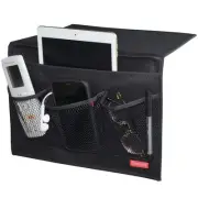 Bedside Storage Organizer Caddy Table Cabinet TV Remote Control Phones Magazines