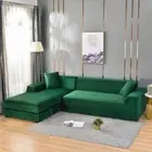 Plush Sofa Cover, Full Package, Elastic, Armchair Cover, Home Fabric Slipcover