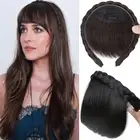 Braids Headband Hair Neat Fringe Bands Instant Hair Bangs With Headband Braided