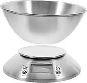 IMIKEYA Stainless Steel Meat Scale 5000g Digital Kitchen Baking Scale Home Commercial Use