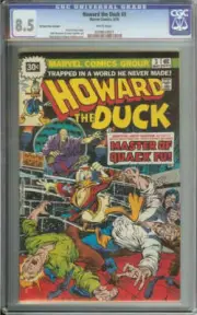 HOWARD THE DUCK #3 CGC 8.5 WHITE PAGES 30 CENT PV