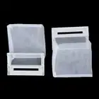 Washing Machine Filter Bags ABS 140*100mm Light Gray Hair Catcher Lint Parts