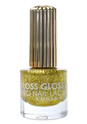 [Floss Gloss] Stun Gold Holographic Nail Polish