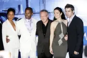 Naomie Harris Jamie Foxx director Michael Mann Gong Li Colin Farre- Old Photo 1