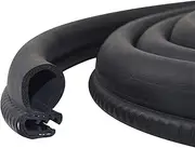 Storystore Automotive Door Weather Stripping 20Ft Car Door Rubber Edge Trim Seal Strip Gasket with Side Car Door Seal for Car Bus Camper Boat RV Truck Doors