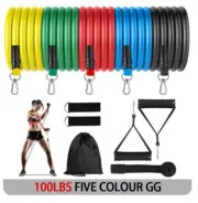 Resistance Bands Elastic Band for Pulling Up Gym Exercise Training 5Color-100LBS
