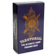 Huiyun Tarotorial Classic Tarot Deck The Ultimate Tarot Training Deck Beginner Tarot Learning Tarot Cards Fortune Telling Game Divinati